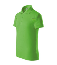 Pique Polo — green apple