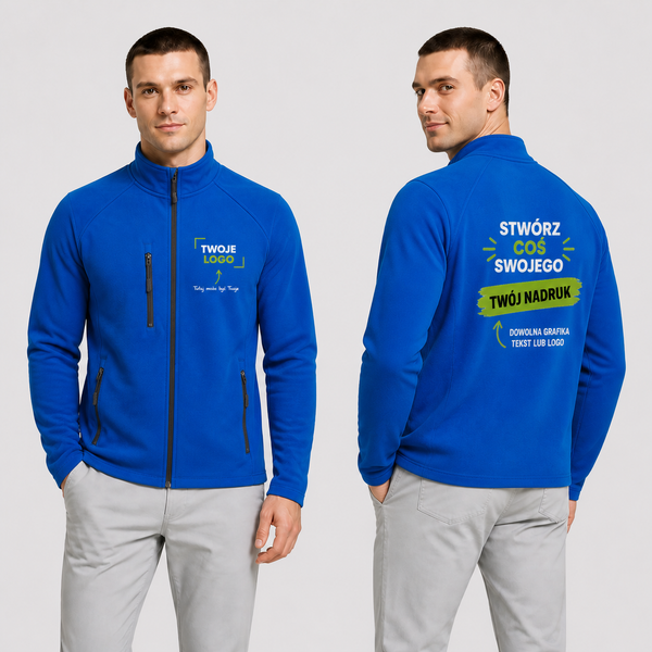 Kurtka softshell z własnym nadrukiem — poliester 300 g · JHK SOFT JACK