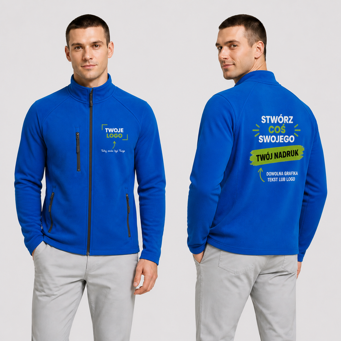 Kurtka softshell z własnym nadrukiem — poliester 300 g · JHK SOFT JACK