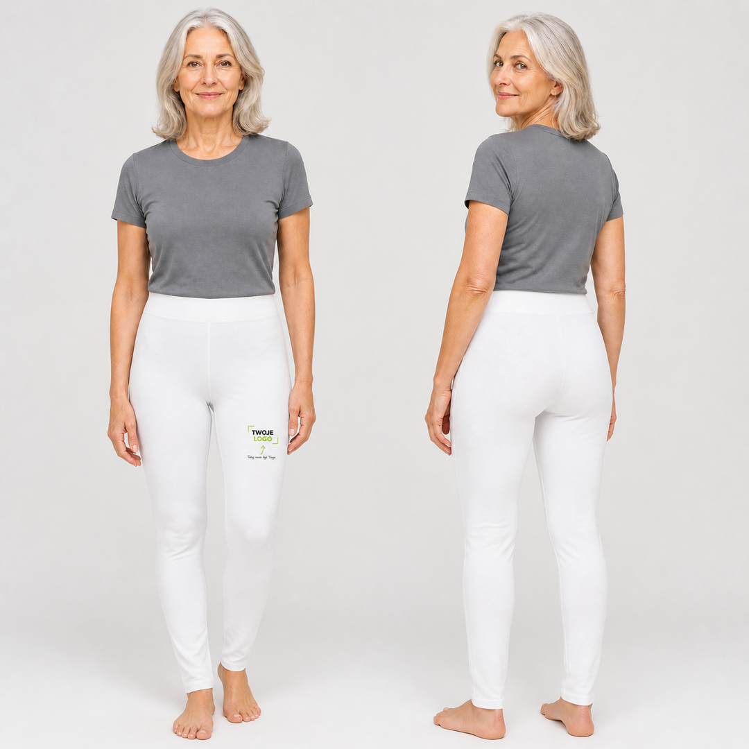 Legginsy z własnym nadrukiem — bawełna z poliestrem 180 g · JHK SPLEGGINSL