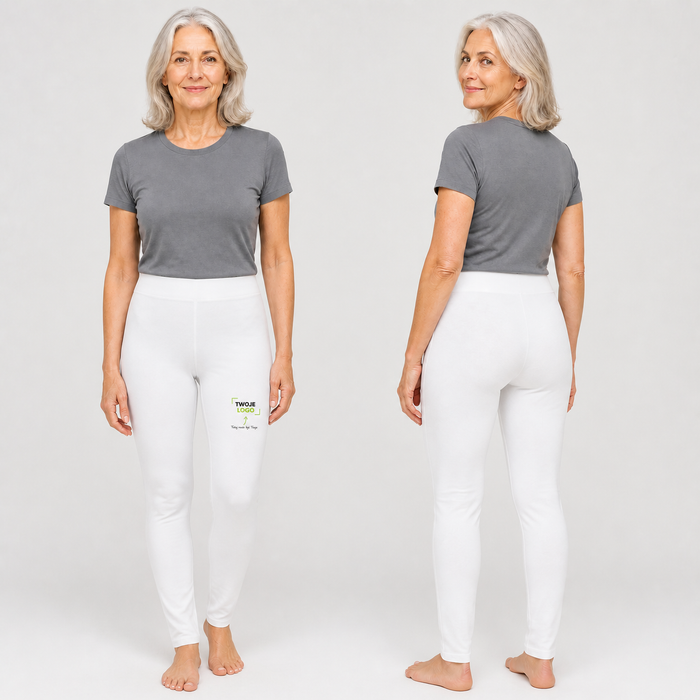 Legginsy z własnym nadrukiem — bawełna z poliestrem 180 g · JHK SPLEGGINSL