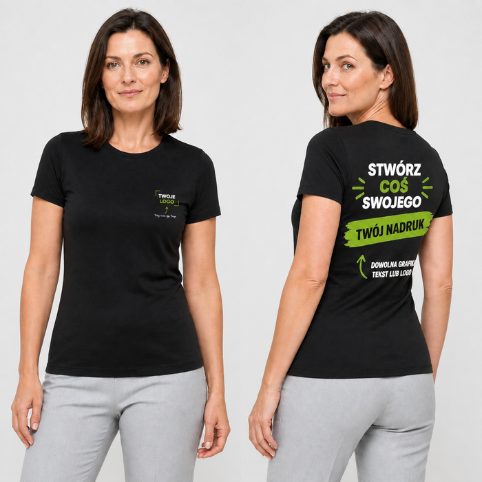 Koszulka damska z własnym nadrukiem — poliester 130 g · JHK SPORT LADY