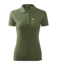 Pique Polo Free — khaki