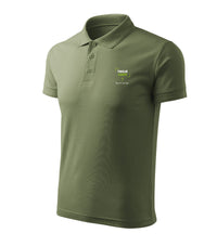 Pique Polo Free — khaki