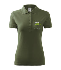 Pique Polo — khaki