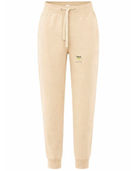 SW PANTS CUFF FRENCH TERRY 240 — kremowy