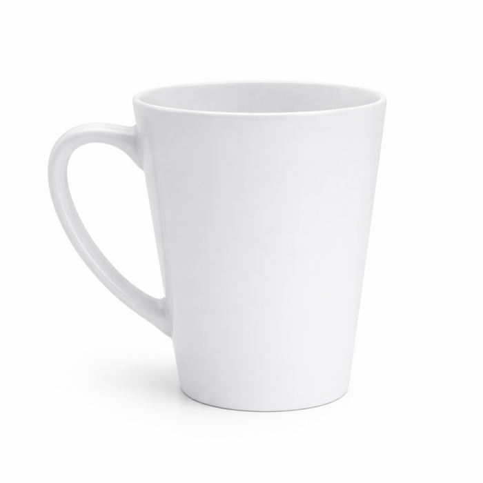 Kubek latte z własnym nadrukiem