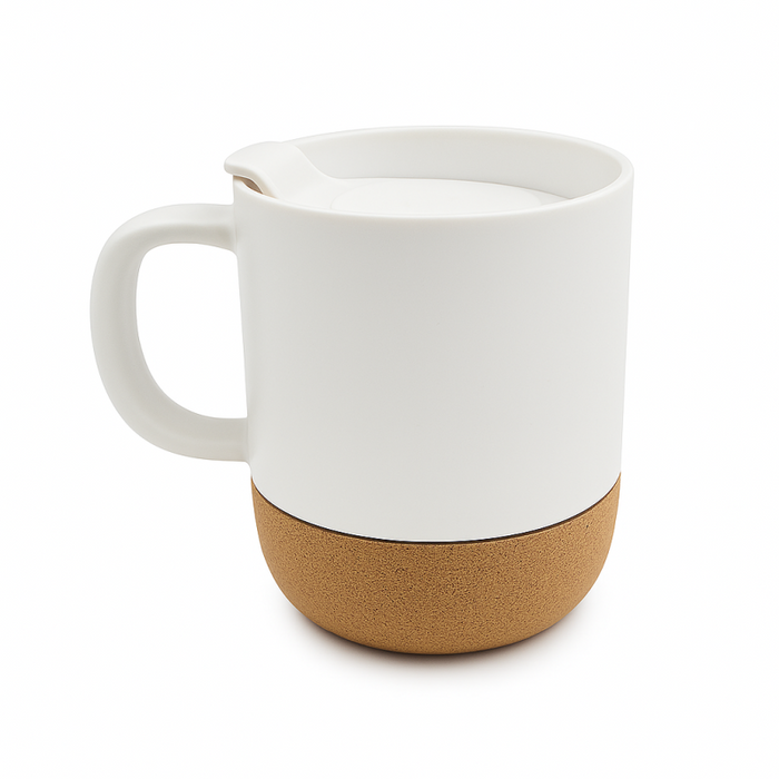 Kubek z korkową podstawką 300 ml