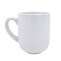 Kubek biały z nadrukiem — zaokrąglony 300 ml