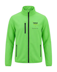 Kurtka softshell JT SOFTJAC — limonkowy