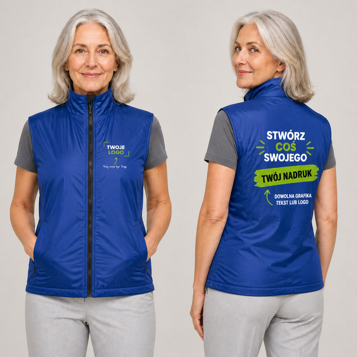 Kamizelka z własnym nadrukiem — 300 g · RIMECK Body Warmer