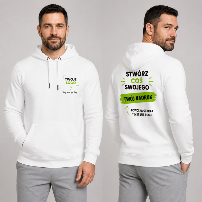 Bluza męska z własnym nadrukiem — bawełna z poliestrem 280 g · MALFINI Break