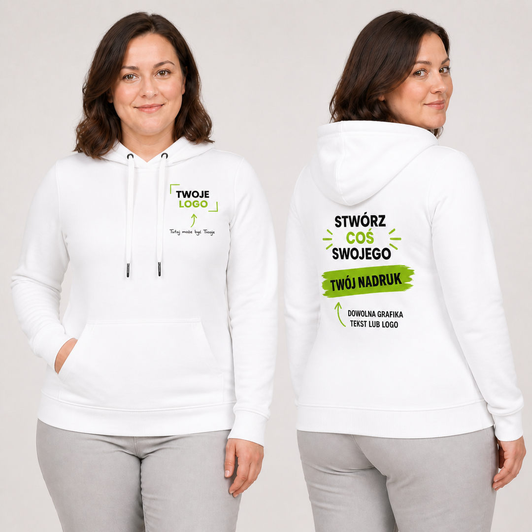 Bluza damska z własnym nadrukiem — bawełna z poliestrem 280 g · MALFINI Break