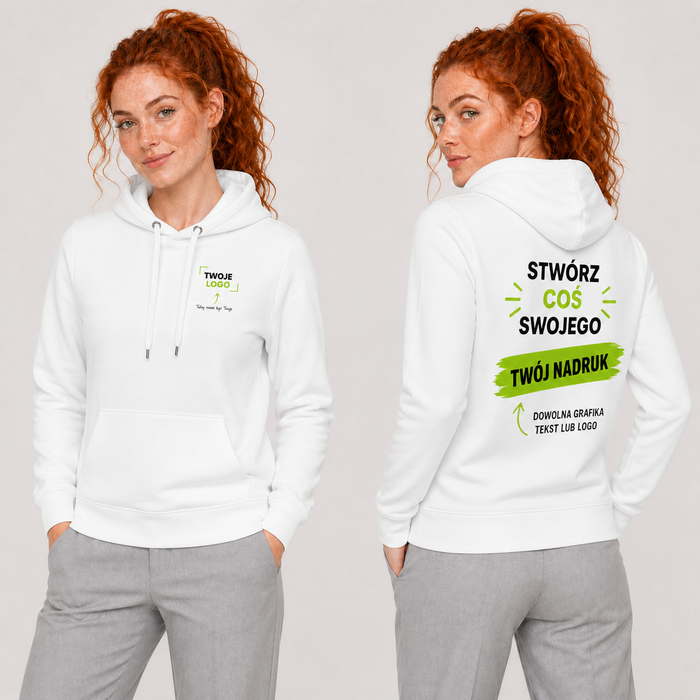 Bluza męska z własnym nadrukiem — bawełna z poliestrem 320 g · MALFINI Cape