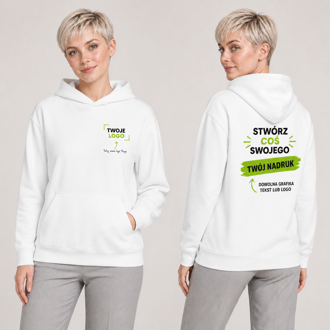 Bluza z własnym nadrukiem — bawełna z poliestrem 280 g · MALFINI Chill
