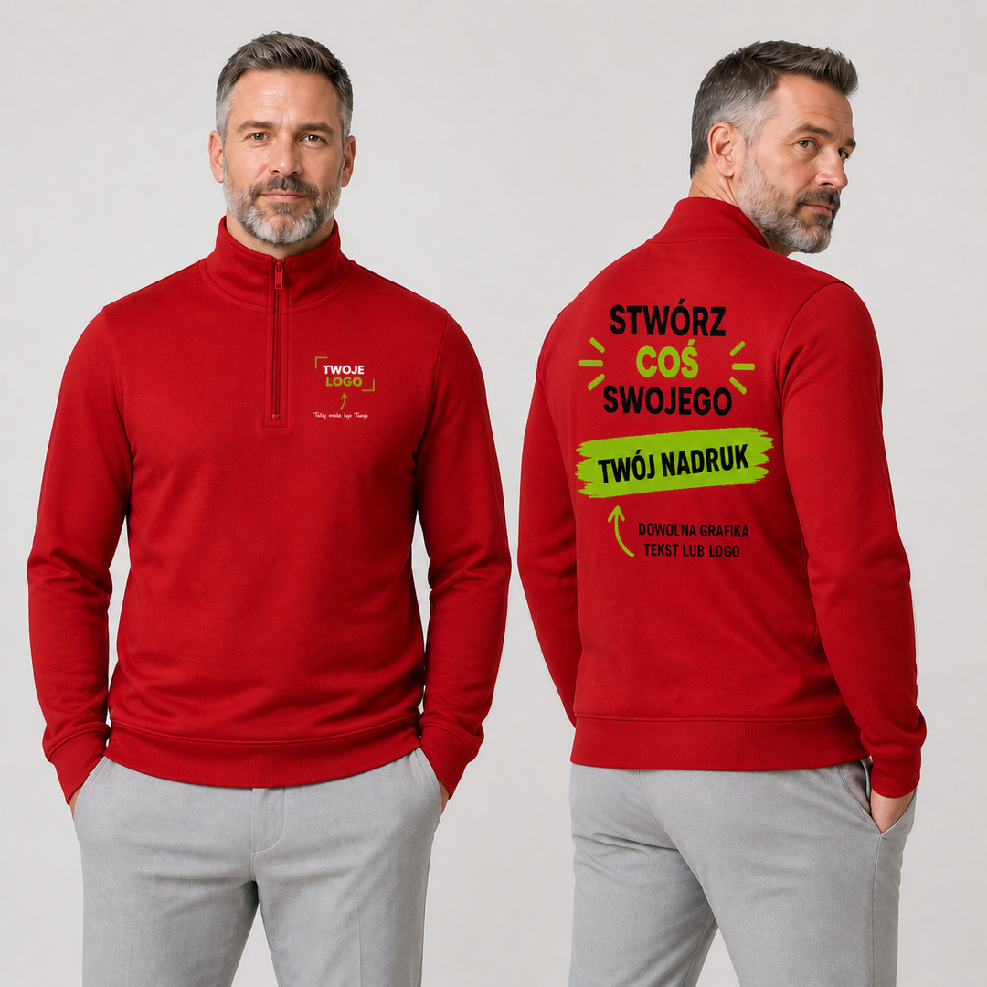 Bluza z własnym nadrukiem — bawełna z poliestrem 280 g · MALFINI Summit