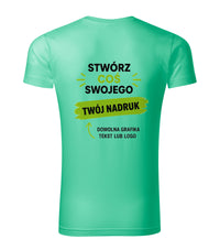 Slim Fit V-neck — miętowy (2)