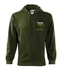 Trendy Zipper — military