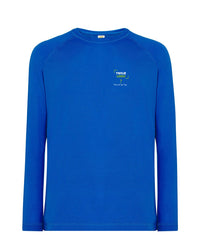 SPORT MAN LS — niebieski