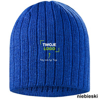 CZZIM BEANIE — niebieski