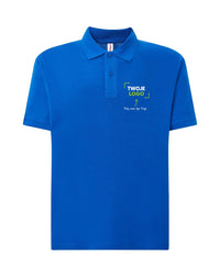 JT POLO — niebieski