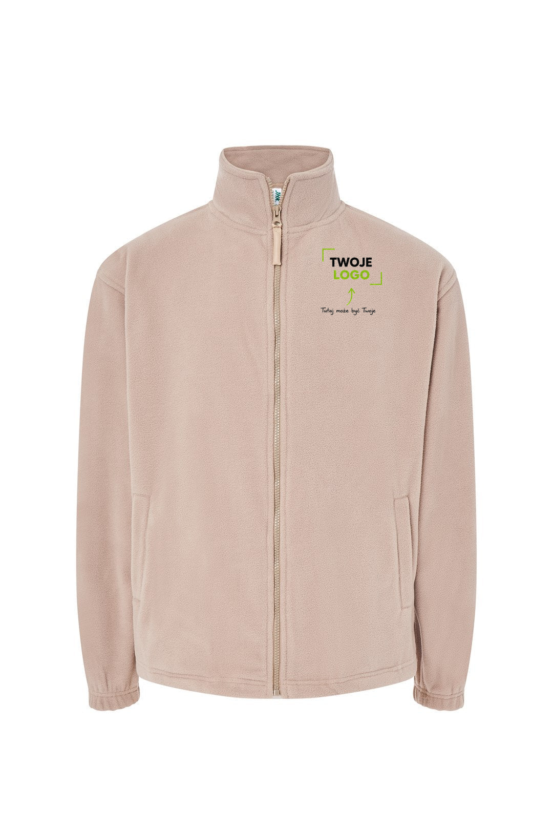Polar męski z haftem logo — poliester 300 g · JHK FLRA 300