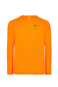 SPORT MAN LS — pomarańczowy fluo