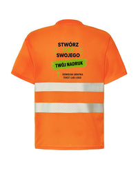 HV01U00 Koszulka tech SS — pomarańczowy fluo (2)