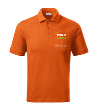Resist Heavy Polo — pomarańczowy