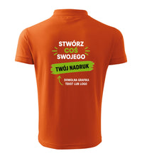 Pique Polo — pomarańczowy (2)