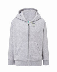 SWRK HOOD — popielaty melanż