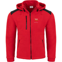 FLRA 340 BUS HOOD — Red/Black