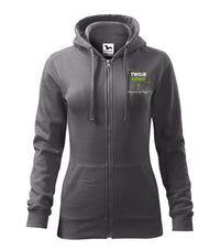 Trendy Zipper — stalowy