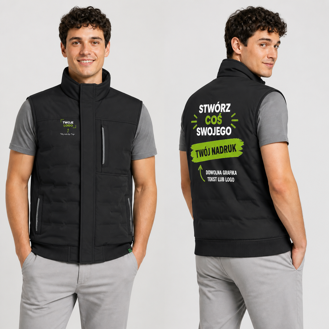 Kamizelka z własnym nadrukiem — poliester 175 g · Tricorp Puffer Bodywarmer Rewear