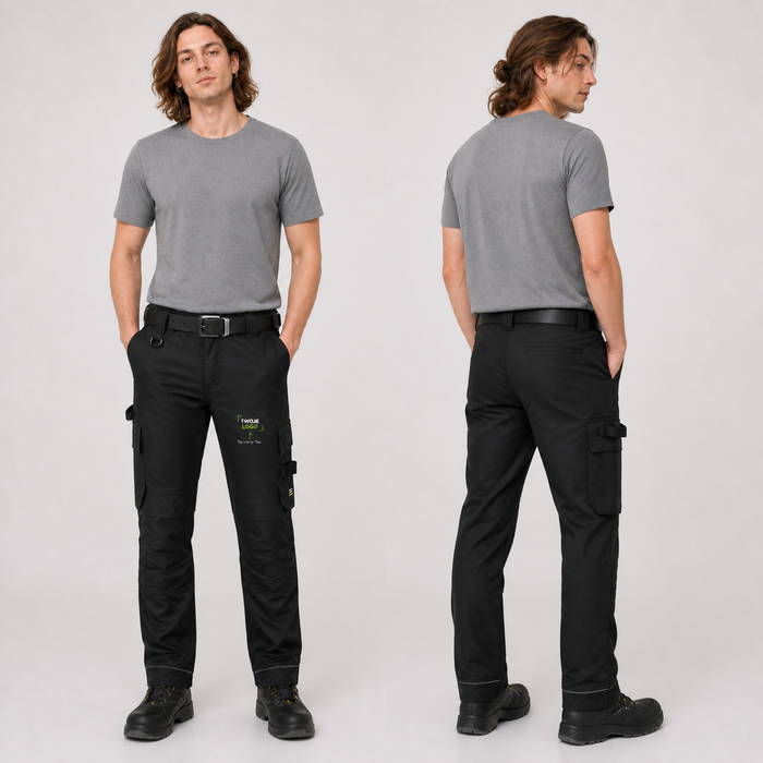 Spodnie robocze z własnym nadrukiem — bawełna z poliestrem · Tricorp Work Pants Twill Cordura Stretch