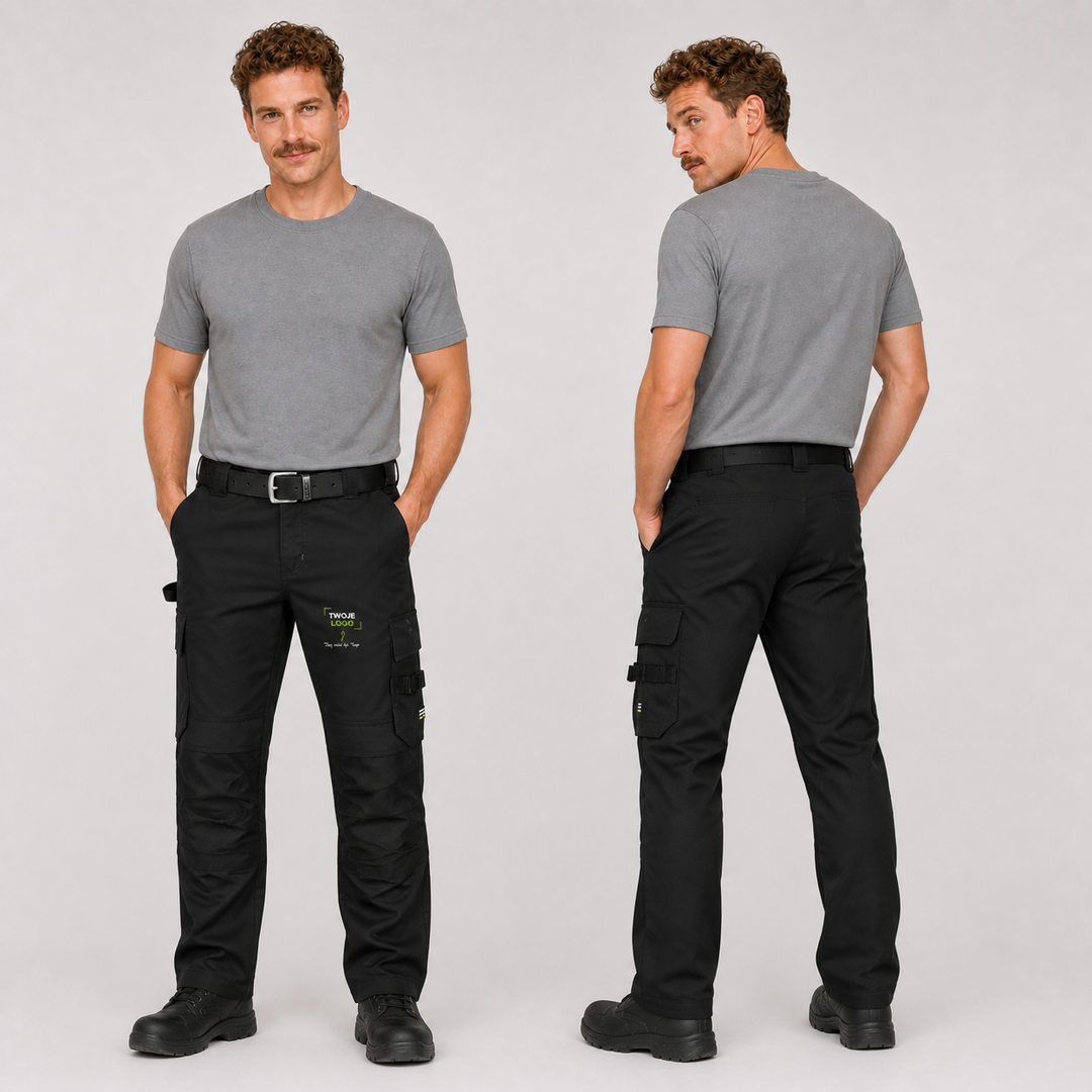 Spodnie robocze z własnym nadrukiem — bawełna z poliestrem · Tricorp Work Pants Twill Cordura