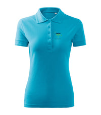 Pique Polo Free — turkus