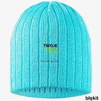 CZZIM BEANIE — turkusowy