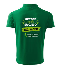 Pique Polo — zieleń trawy