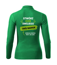 Pique Polo LS — zieleń trawy (2)