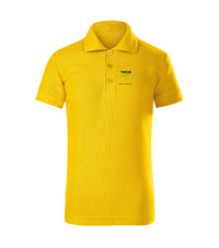 Pique Polo Free — żółty