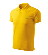 Pique Polo Free — żółty