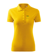 Pique Polo Free — żółty