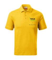 Resist Heavy Polo — żółty