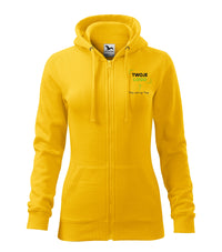 Trendy Zipper — żółty