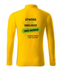Pique Polo LS — żółty (2)