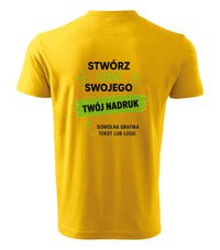 V-neck — żółty (2)